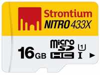 Strontium SRN16GTFU1R Nitro Micro SD Karte mit 16GB