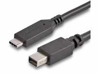 StarTech.com 1,8m USB-C auf Mini DisplayPort Kabel - USB C zu mDP Kabel - 4K...