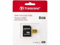 Transcend Ultra-Highspeed 8GB micro SDXC/SDHC Speicherkarte (für Action-Cams /