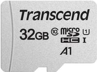 Transcend 32GB microSDHC 300S Speicherkarte, UHS-I U1 A1, bis zu 100 MB/s | Ideal