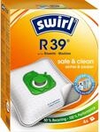 Swirl R 39 EcoPor Staubsaugerbeutel (4 Beutel), rei&szlig;feste Staubbeutel f&uuml;r einige