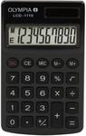 OLYMPIA LCD 1110 Taschenrechner &ndash; 10-stelliger Solar Rechner mit Batterie &ndash;...