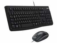Logitech MK120 Kabelgebundenes Set mit Tastatur und Maus für Windows,...