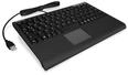 ICY BOX Keysonic ACK-540U+ US Mini SoftSkin Tastatur schwarz