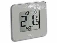 TFA Dostmann Style digitales Thermo-Hygrometer, 30.5021.02, taupe, zur