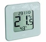 TFA Dostmann Style digitales Thermo-Hygrometer, 30.5021.02, Taupe, zur