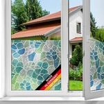 d-c-fix Fensterfolie Lisboa Blau - 45 cm x 2 m &ndash; selbstklebende...
