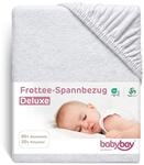 babybay Frottee Spannbetttuch passend f&uuml;r die Modell Original, wei&szlig;, 81 x 42 cm