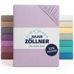 Julius Z&ouml;llner Jersey Spannbettlaken f&uuml;r Baby- & Kinderbett, Gr&ouml;&szlig;e:...