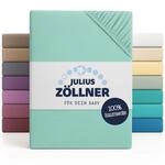 Julius Z&ouml;llner Jersey Spannbettlaken f&uuml;r Baby- & Kinderbett, 100% Jersey-Baumwolle,