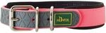 HUNTER Hundehalsband CONVENIENCE COMFORT, Farbe: neonpink, Mit Neopren-Polsterung,