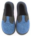 Beck Unisex Kinder Bobby Hausschuhe, Blau, 22 EU