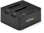 StarTech.com 2-fach USB 3.0 Festplatten Dockingstation mit UASP f&uuml;r 2,5/3,5 Zoll SSD