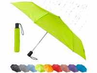 Lewis N. Clark Kompakt- und Leichtgewicht-Reise-Regenschirm, öffnet und...