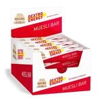 Dextro Energy M&uuml;sliriegel Erdbeere - 25x35g (25er Pack) - Leckerer Getreideriegel