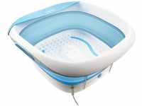 HoMedics Luxus Fußbad - Faltbares Fußbad mit wohltuender Fußmassage, sanfte