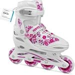 Roces M&auml;dchen Inline-skates Compy 8.0, white-violet, 34-37, 400809