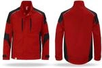 K&Uuml;BLER Workwear ACTIVIQ Jacke | Ergonomische Arbeitsjacke Herren aus Mischgewebe 