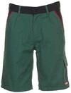 Planam 2375044 Highline Shorts, Gr&uuml;n/Schwarz/Rot, Gr&ouml;&szlig;e S