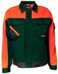 Planam 2412024 Visline V1 Bundjacke, Gr&uuml;n/Orange/Schiefer, Gr&ouml;&szlig;e 24