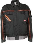 Planam 2411024 Visline V1 Bundjacke, Schwarz/Orange/Zink, Gr&ouml;&szlig;e 24