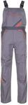 Planam 2430024 Visline Latzhose, Zink/Orange/Schiefer, Gr&ouml;&szlig;e 24