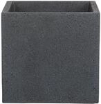 Scheurich C-Cube Pflanzgef&auml;&szlig; Stony Black 40 cm, H&ouml;he 33 cm