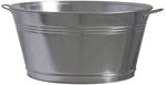 Siena Garden Gartenwanne, mit 2 Griffen, &Oslash;51x25cm, Zinkblech, 543530