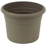 greemotion Blumentopf Fiona Taupe 18 l [&Oslash;40 cm x H: 26 cm] - Pflanzentopf aus