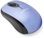 Amazon Basics Kabellose Computer-Maus mit USB-Nano-Empf&auml;nger, Blau