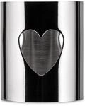 Alessi "GIROTONDO" Serviettenring, durchbrochen aus Edelstahl, Silber, 27 x 5.4 x
