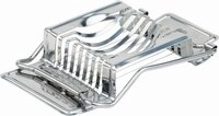 APS 88099 Eierschneider, 14,5 x 8 cm, H&ouml;he 2,5 cm, Edelstahl, zum L&auml;ngs- und