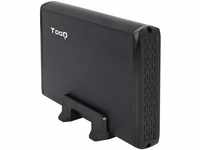 TooQ TQE-3509B - Gehäuse für 3,5" Zoll Festplatten (SATA I/II/III, USB 2.0),