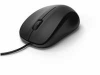 Hama Computermaus mit Kabel (Maus ohne Klickgeräusche für PC, Laptop und...