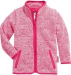 Playshoes Fleece-Jacke Unisex Kinder Outdoor-Oberteil, pink Strickfleece, 80