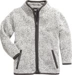 Playshoes Fleece-Jacke Unisex Kinder Outdoor-Oberteil, grau Strickfleece, 80