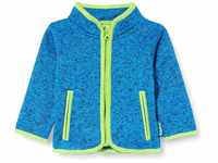 Playshoes Unisex Kinder Fleece-Jacke Outdoor-Oberteil, blau Strickfleece, 80