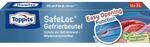 Toppits Doppelverschluss-Gefrierbeutel SafeLoc - 12 x 3L, Extra dick & rei&szlig;fest,