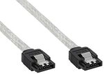 InLine 27305R SATA 6Gb/s Kabel rund, mit Lasche, 0,5m