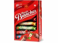 Frey Branches Milk Schokoriegel 50er-Pack - Milchschokoladen-Riegel mit