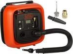 Black+Decker 11.0 Bar/12V-Kompressor/Luftpumpe, 160PSI, f&uuml;r Reifen, B&auml;lle,