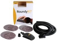 Mirka Roundy Schleifklotz Klett 15 St&uuml;ck Korn 9999 &Oslash; 150mm | Handblock mit