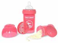 Vital Innovations 78031 Trinkflasche Twistshake Anti-Kolik, 180 ml, coral