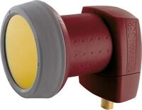 Schwaiger extrem hitzebest&auml;ndig Sun Protect Single-LNB Ziegelrot
