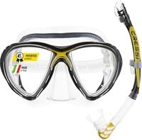 Cressi Big Eyes Evolution Schnorchelmaske - Schnorchel & Taucherbrille Erwachsene -