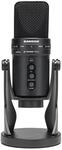 Samson G-Track Pro - Professional USB Microphone with Audio Interface - Black