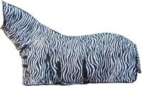 HKM 550687 Fliegendecke mit Halsteil Zebra mit Bauchlatz, L
