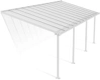 Palram Canopia Olympia Terrassen&uuml;berdachung 3x7 - Gestell aus Alumiuium & 16 mm