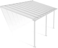 Palram Canopia Olympia Terrassen&uuml;berdachung 3x6 - Gestell aus Alumiuium & 16 mm
