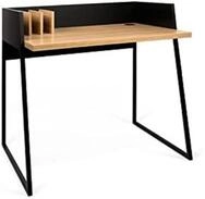 TEMAHOME Volga Schreibtisch, 90x60x88 cm, eiche / schwarz